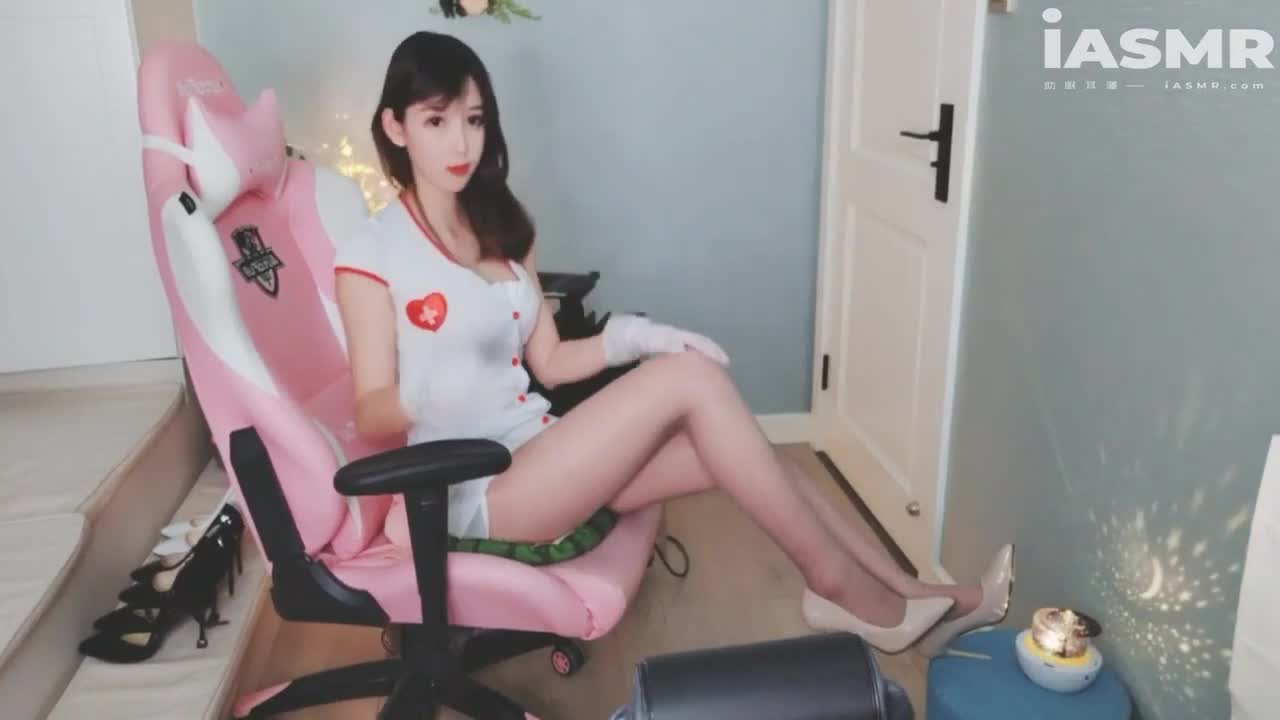露脸直播 （asmr中文福利）美女主播黑米粥第二十六期，Mouth_Sounds_Ear_Cleaning，黑丝，美腿，丝袜，女仆（美女主播asmr舔耳）
